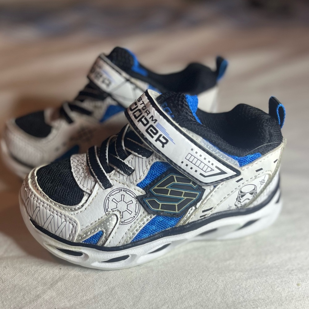Skechers x Star Wars, Storm Trooper Toddlers Sneakers, BNWT